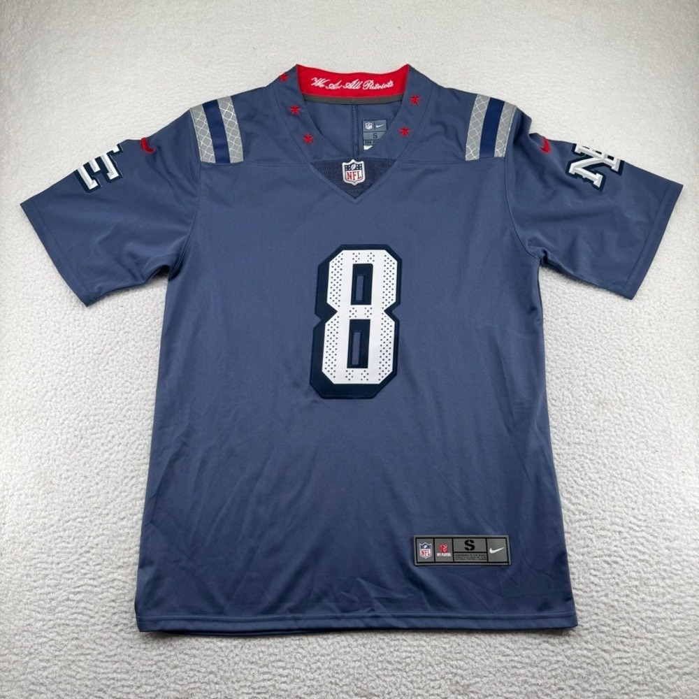 Nike On Field New England Patriots Stefon Diggs Jersey Men S Blue 2025 Rivalries